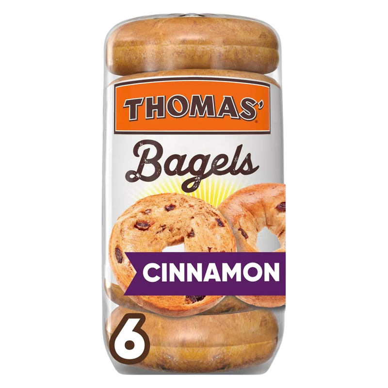 Thomas' Cinnamon Raisin Bagels - 6ct