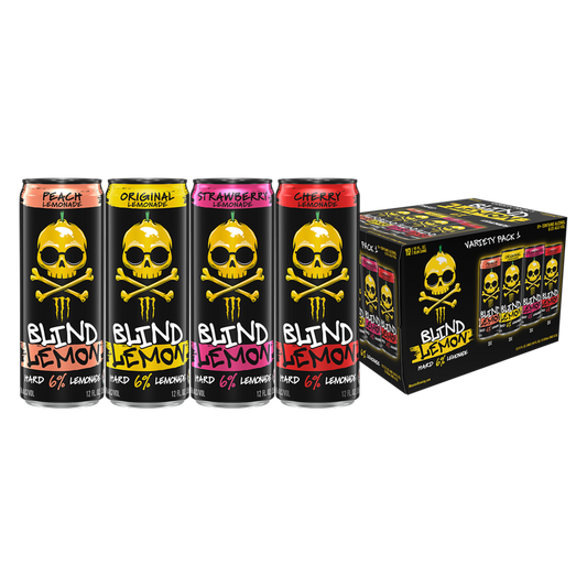 Monster Blind Lemon Variety Pack 12pk 12oz Can