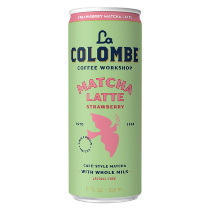 La Colombe Strawberry Matcha Latte 11oz can