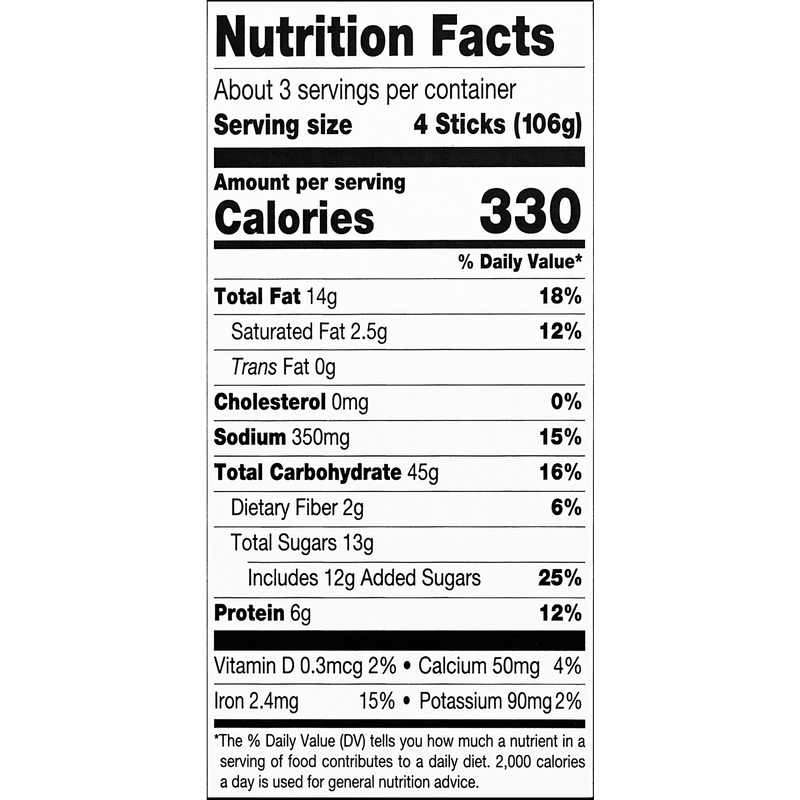 Farm Rich Frozen Cinnamon French Toast Sticks 12oz