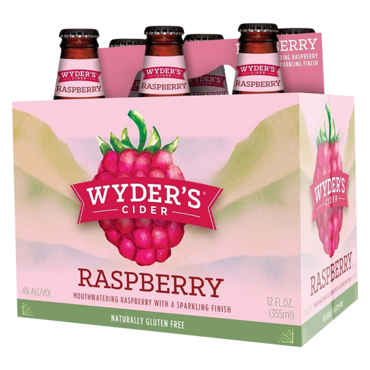 Wyder's Raspberry Cider 6pk 12oz Btl