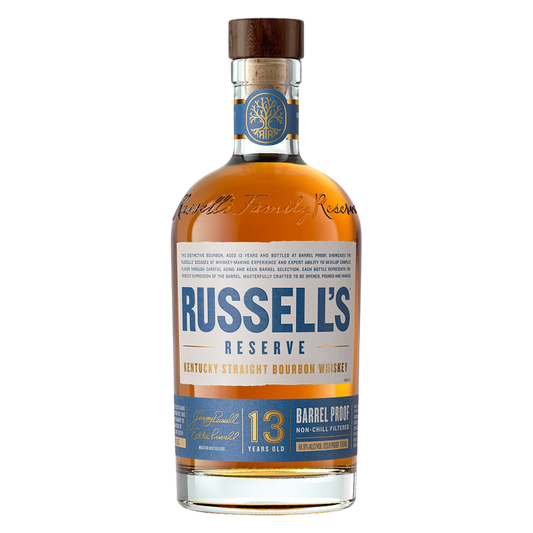 Russell's Reserve 13 Year Old Bourbon  121.2proof, 750 ml