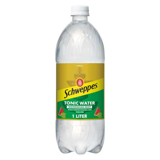 Schewppes Watermelon Mint Tonic Water 1L Btl