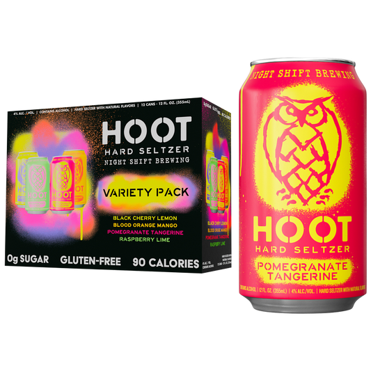 Night Shift Hoot Variety Seltzer 12pk 12oz 4.0% ABV