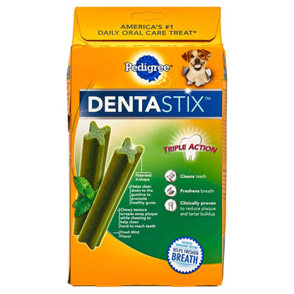 Pedigree Dentastix Dog Treats Small/Medium Dog Fresh 9ct