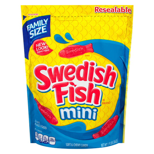 Swedish Fish Red Soft & Chewy Candy 1.8lb