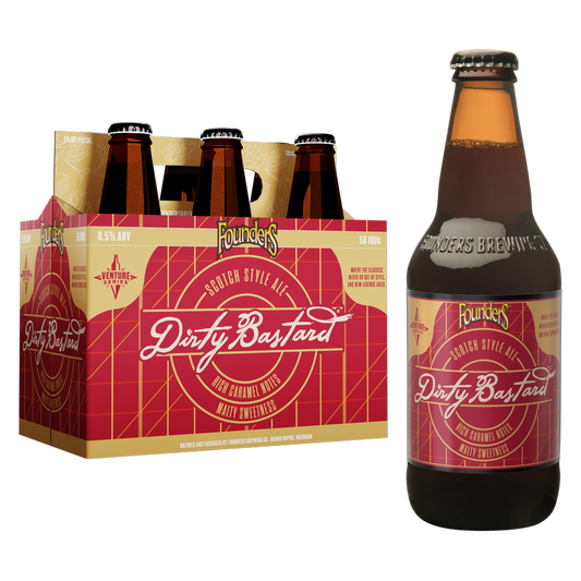 Founders Dirty Bastard Scotch Ale 6pk 12oz Btl 8.5% ABV