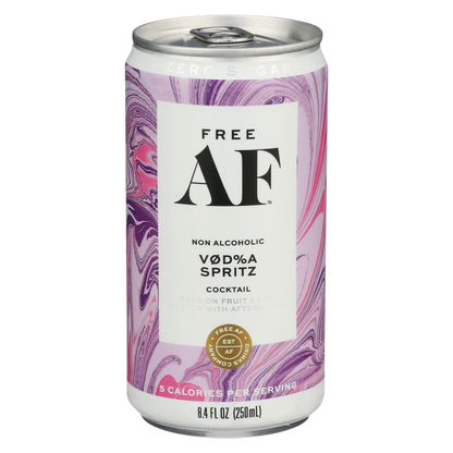 FREE AF Vodka Spritz 4pk 8.4oz Can