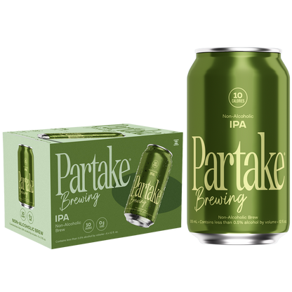 Partake Brewing IPA Non-Alcoholic 6pk 12oz Can 0.5% ABV