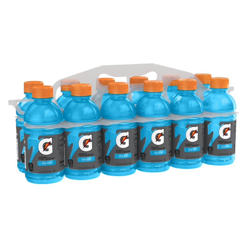 Gatorade Thirst Quencher Cool Blue 12pk 12oz Btl