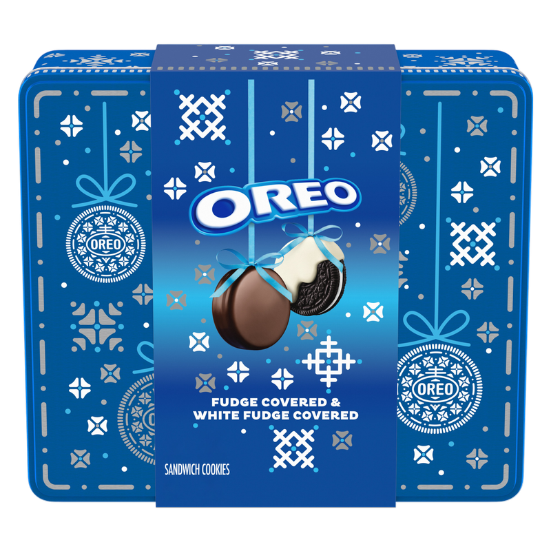 Oreo Fudge Covered Holiday Tin, 16.4oz
