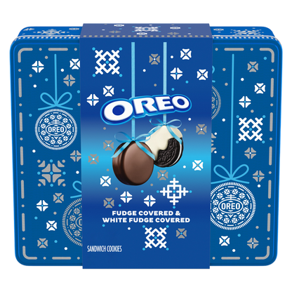 Oreo Fudge Covered Holiday Tin, 16.4oz