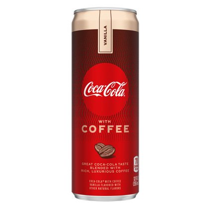 Coca-Cola with Coffee Vanilla 12oz Can