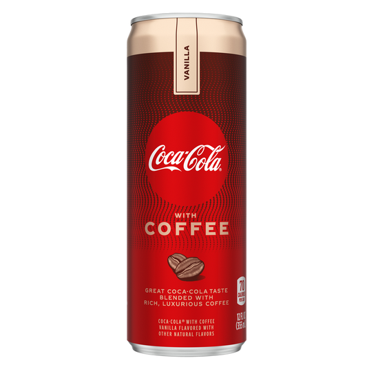 Coca-Cola with Coffee Vanilla 12oz Can
