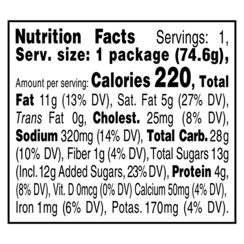 Philadelphia To Go Graham Cracker Sticks & Brown Sugar Cinnamon Cream Cheese Dip 2.6oz