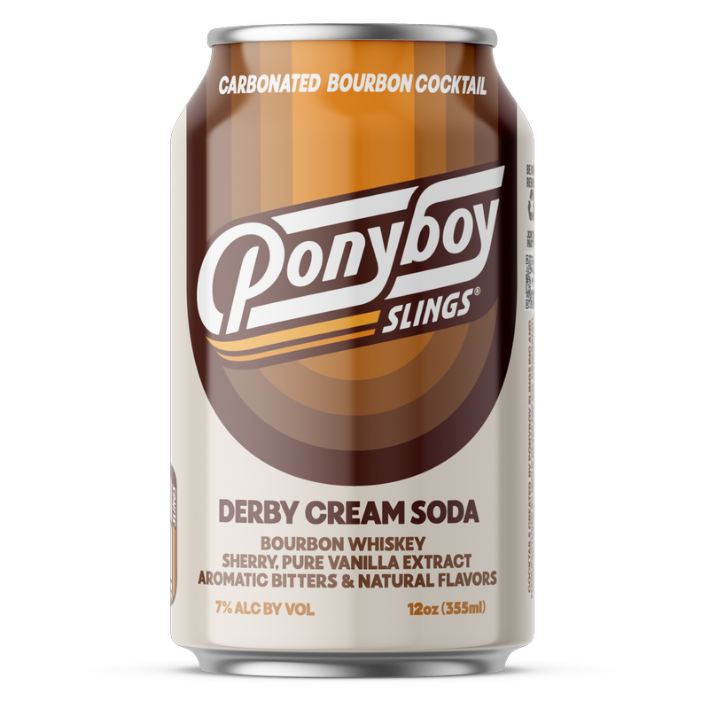 Ponyboy Slings Derby Cream Soda Cocktail 4pk 12oz Cans 7% ABV