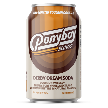 Ponyboy Slings Derby Cream Soda Cocktail 4pk 12oz Cans 7% ABV