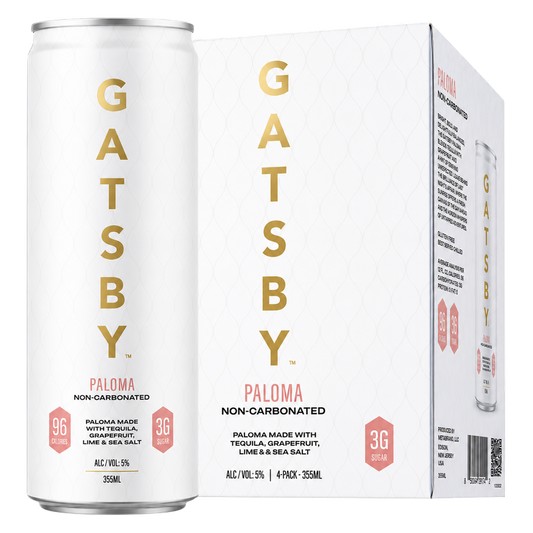 Gatsby Paloma Tequila Cocktail 4pk 12oz Can 5% ABV