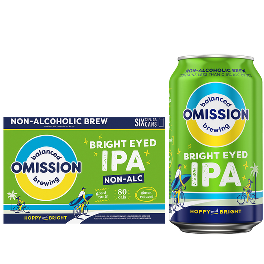 Omission Bright Eyed IPA Non-Alcoholic 6pk 12oz Cans