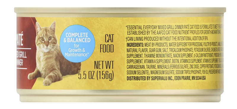 Essential Everyday Canned Chicken Cat Food - 15oz