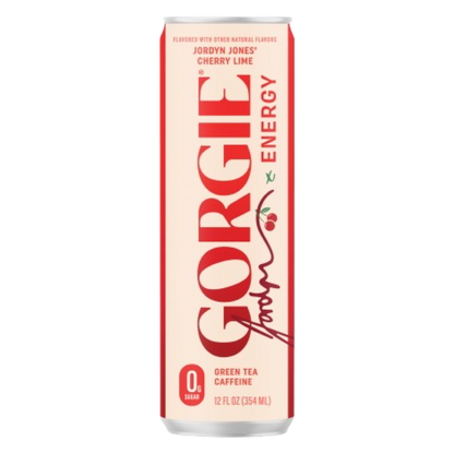 Gorgie Cherry Lime Energy Drink 12oz Can