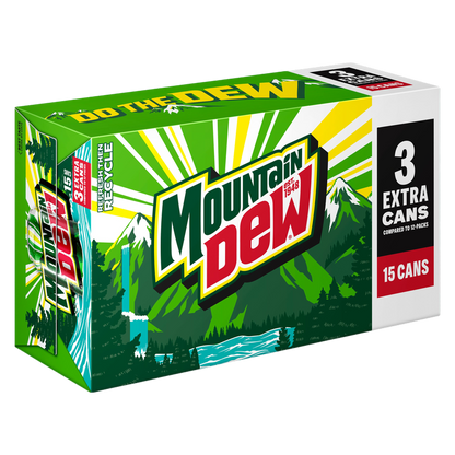 Mountain Dew 15pk 12oz Can