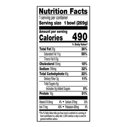 Amy's Frozen Bowls Broccoli and Cheddar Bake 9.5oz