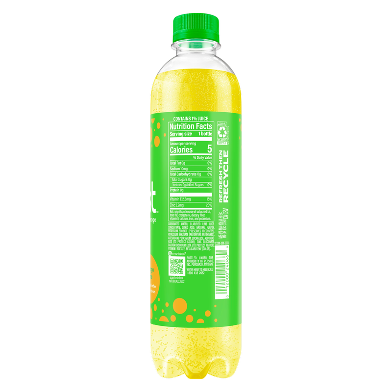 Bubly Burst Mango Lime 16.9oz Btl