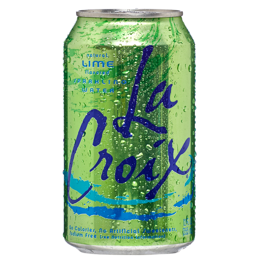 La Croix Lime Sparkling Water 12oz Can