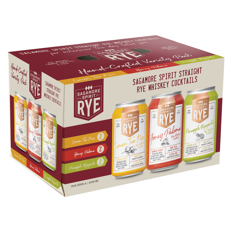 Sagamore Spirit Canned Cocktail Variety Pack 6pk 355ml Can 9% ABV