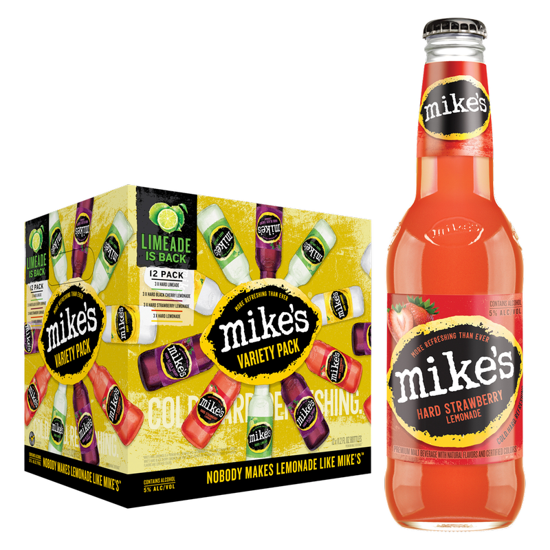 Mike's Hard Variety Party 12pk 11.2oz Btl 5.0% ABV