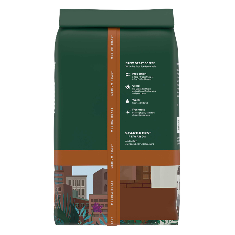 Starbucks Pike Place Roast Ground Coffee 12oz Bag