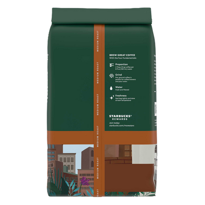 Starbucks Pike Place Roast Ground Coffee 12oz Bag