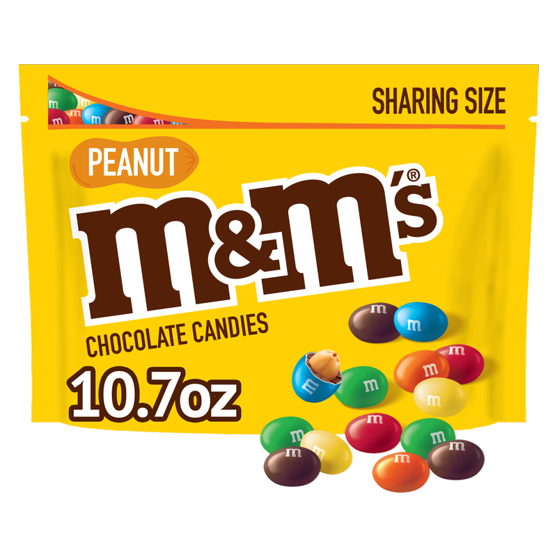 M&M's Peanut Milk Chocolate Candies 10.7oz