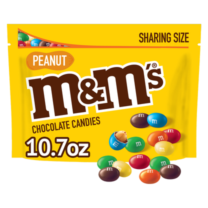 M&M's Peanut Milk Chocolate Candies 10.7oz