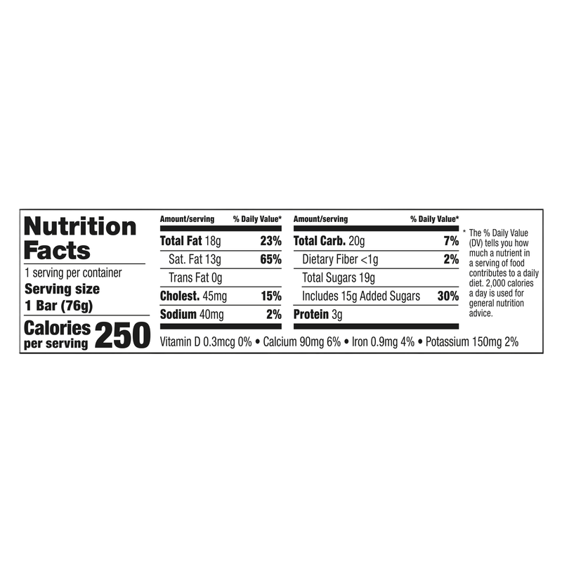 Haagen-Dazs Vanilla Milk Chocolate Bar 3oz