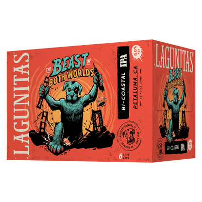 LAGUNITAS BEAST BTH WRLD 6PKC (6PKC 12 OZ)