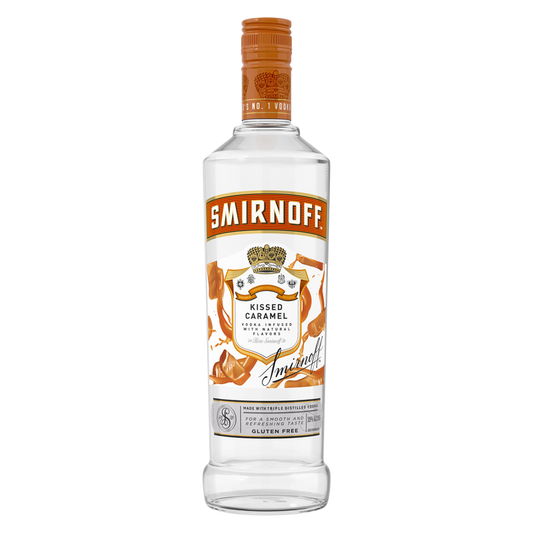 Smirnoff Kissed Caramel Vodka 750ml (60 Proof)