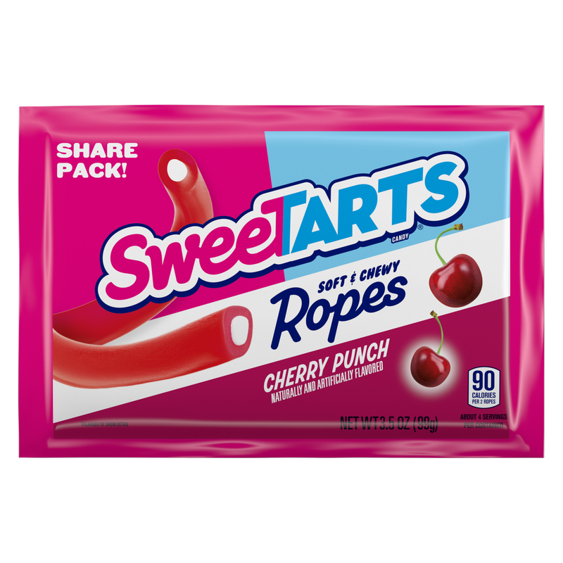 SweeTARTS Cherry Punch Ropes 3.5oz