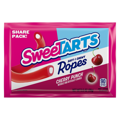 SweeTARTS Cherry Punch Ropes 3.5oz