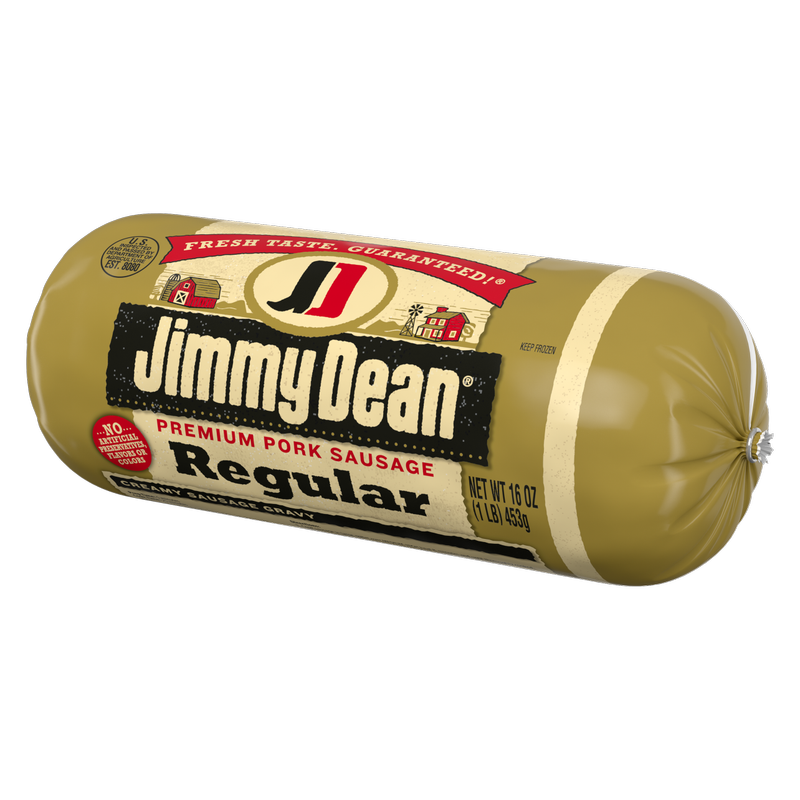 Jimmy Dean Pork Regular Breakfast Sausage Roll (Frozen) - 16oz