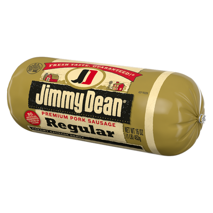 Jimmy Dean Pork Regular Breakfast Sausage Roll (Frozen) - 16oz
