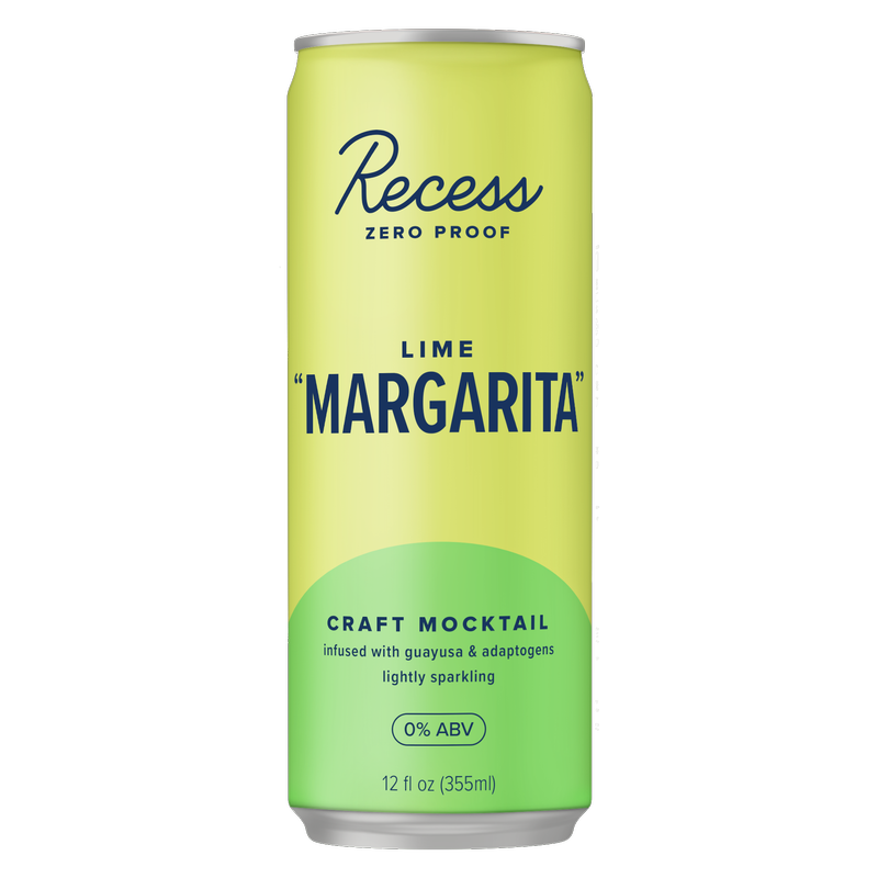 Recess Lime Margarita Mocktail 4pk 12oz Can