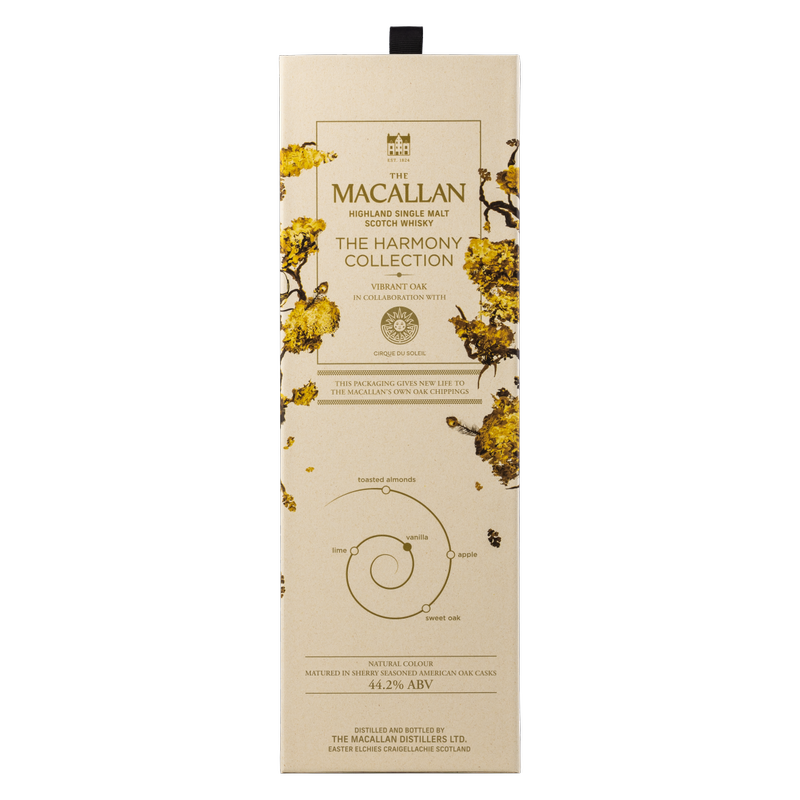 Macallan Harmony Vibrant Oak Single Malt Scotch 750ml Bottle
