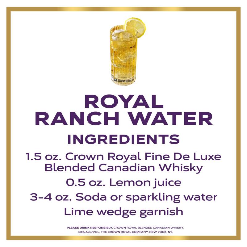 Crown Royal Canadian Whisky 1.75L (80 Proof)