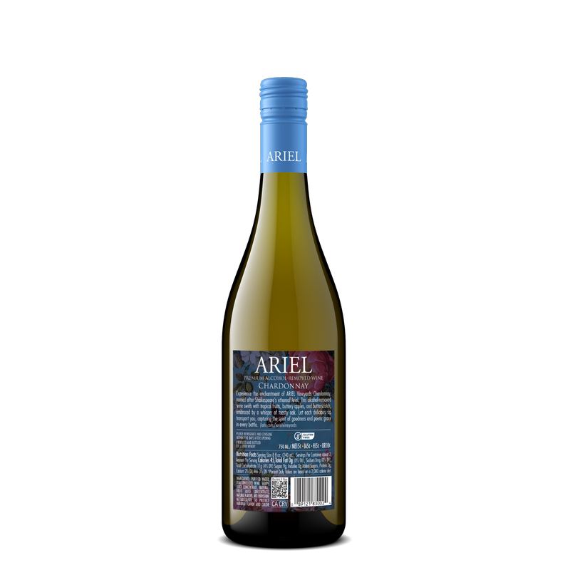 Ariel Chardonnay Alcohol Free 750ml