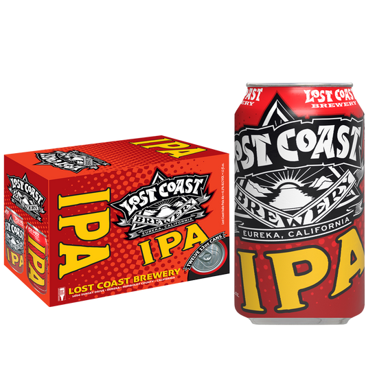 Lost Coast IPA 12pk 12oz Can 5.6% ABV