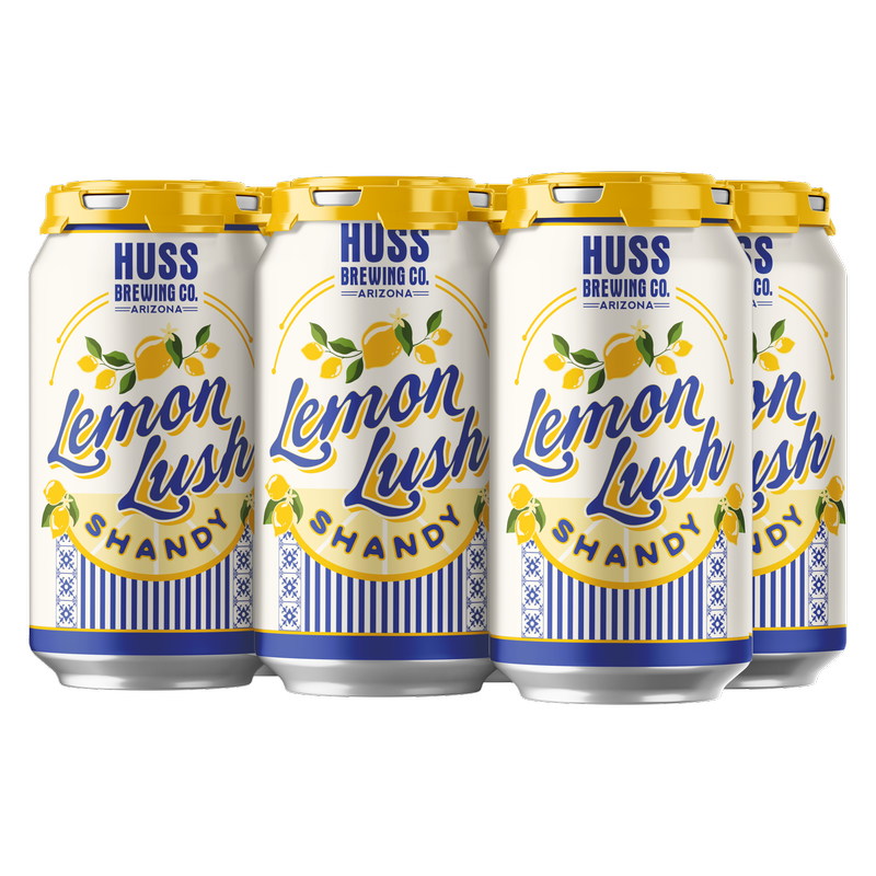 Huss Lemon Lush Shandy 6pk 12oz Can