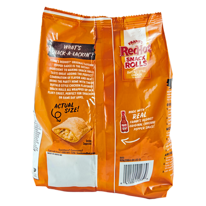 Frank's RedHot® Buffalo Style Chicken Flavored Snack Rolls, 18 oz