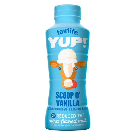 Fairlife Yup! Scoop O' Vanilla 2% Milk 14oz